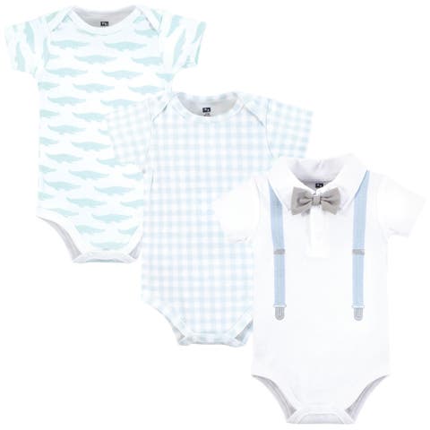 Little Soft Cotton All-in-One Outfits, Set of 3 (Baby)