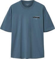 AllSaints Redact Mock Neck Graphic T-Shirt