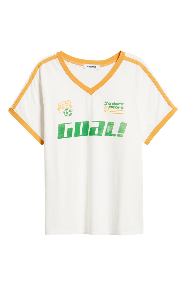 Daydreamer Goal Club Graphic T-Shirt, Alternate, color, Vintage White Combo