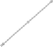 CZ by Kenneth Jay Lane Bezel Set Cubic Zirconia Tennis Bracelet