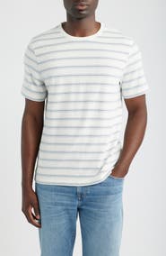 Wax London Dean Stripe Organic Cotton T-Shirt