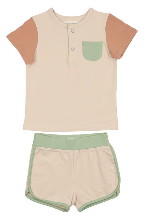 Kids' Sunshine Rainbows Top & Shorts Set (Toddler)