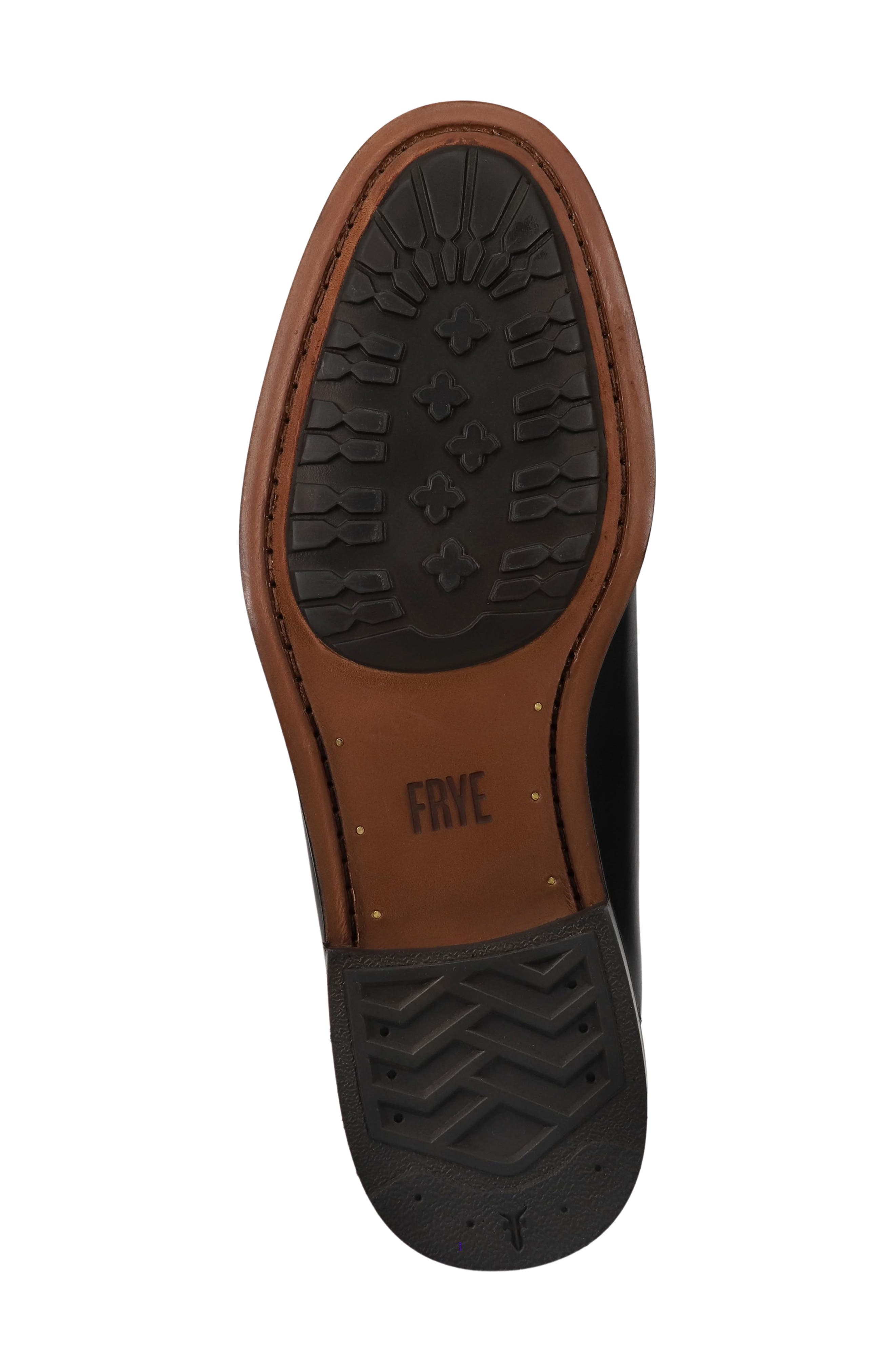 Frye Tyler Venetian Loafer, Alternate, color, Black