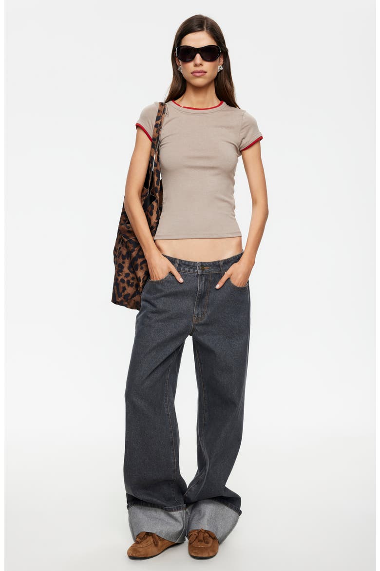 Capo Crop Top, Alternate, color, SAND