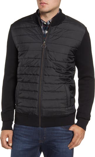 Barbour Carn Baffle Front Knit Jacket Nordstrom