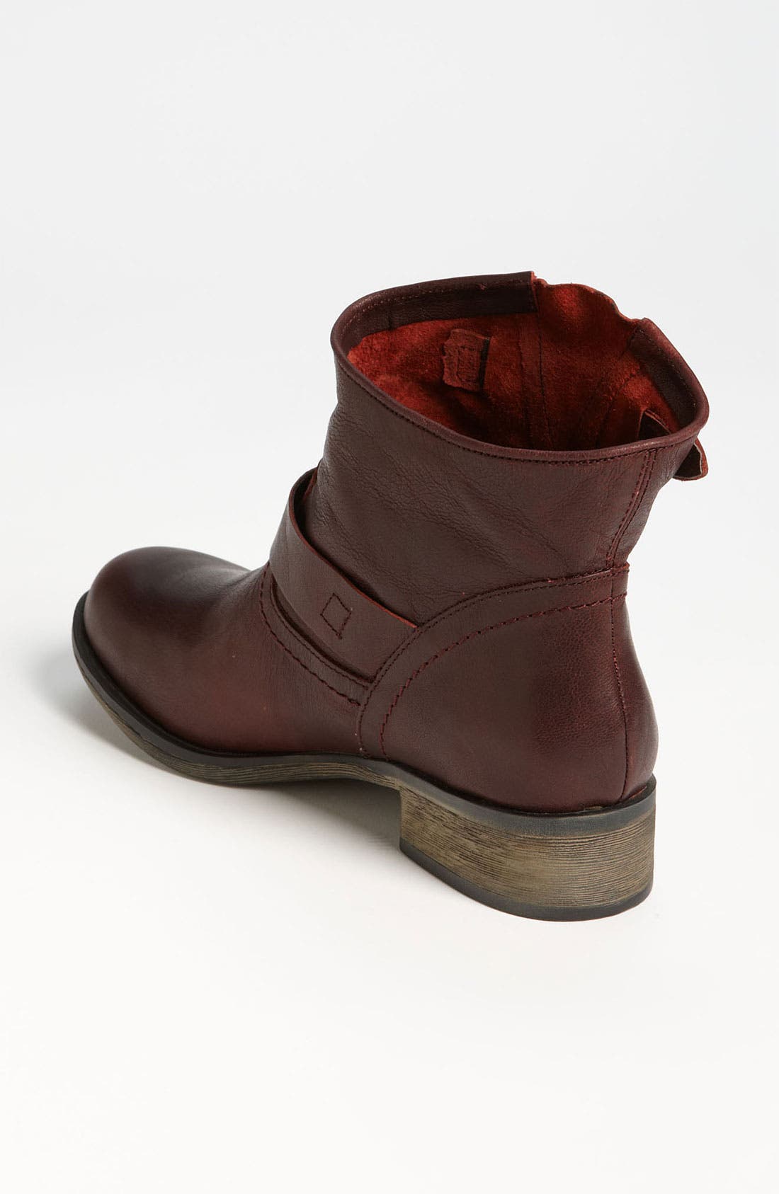 'Jude' Ankle Boot, Alternate, color, BURGUNDY LEATHER