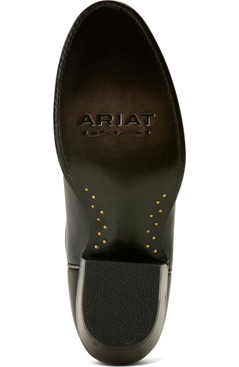 Ariat Louella Western Leather Boot, Alternate, color, Black