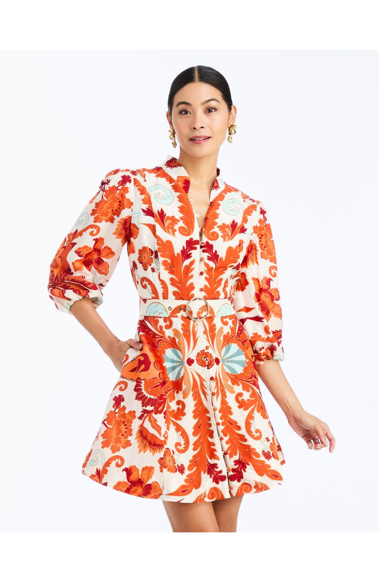 Mestiza New York Valencia Mini Dress, Main, color, Rossa Waltz