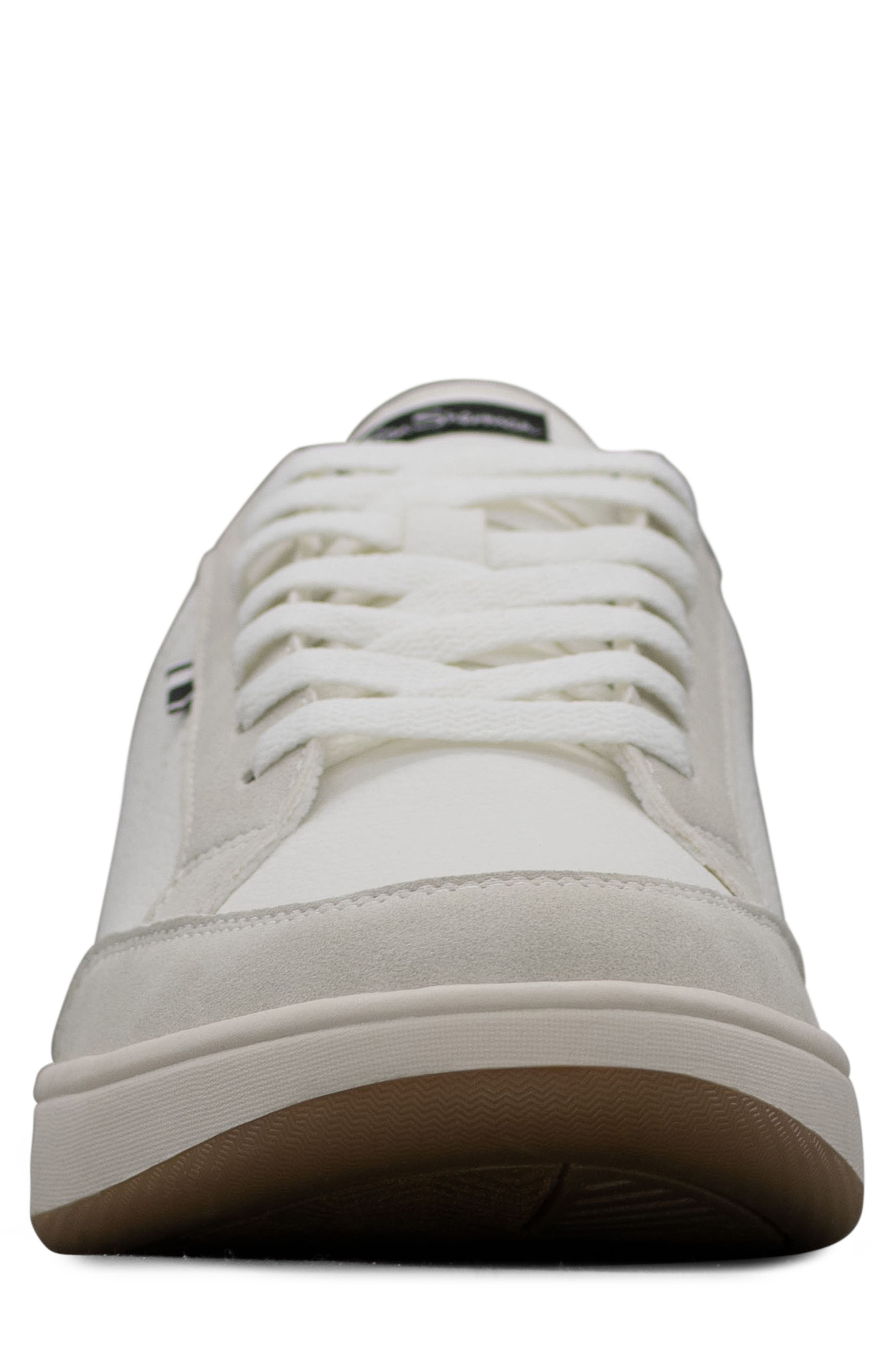 Ben Sherman Martin Low Top Sneaker, Alternate, color, White/ Black/ Whisper/ Gum