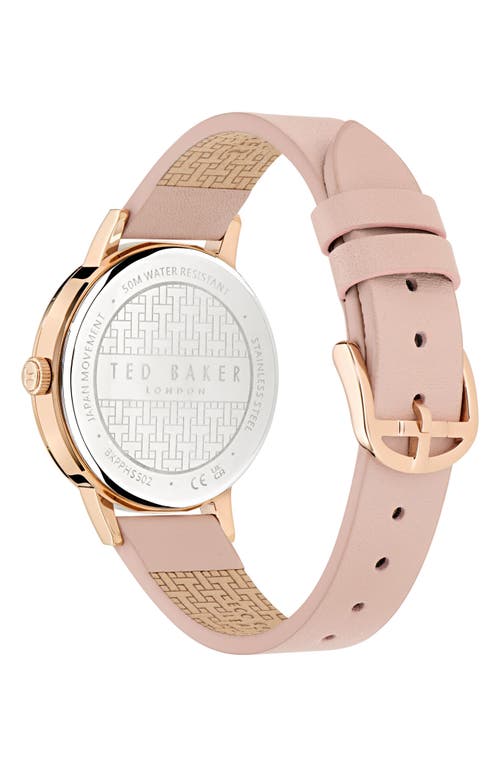 Ted Baker Phylipa Leather Strap Watch, 36mm