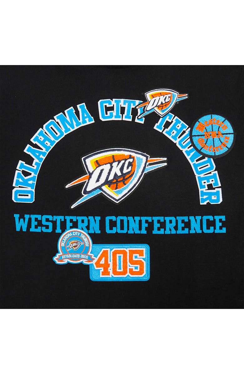 PRO STANDARD Men's Pro Standard Black Oklahoma City Thunder Area Code Pullover Hoodie, Alternate, color, Black