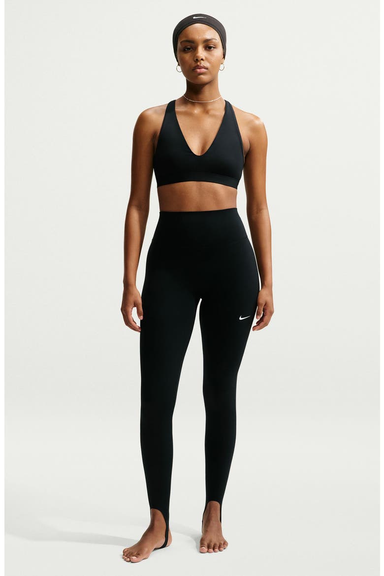 Indy Strappy Dri-FIT Low Impact Sports Bra, Alternate, color, 010 BLACK/ WHITE