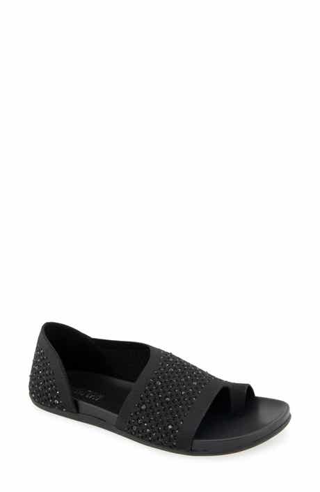 Reaction Kenneth Cole Sential Rhinestone Knit Sandal