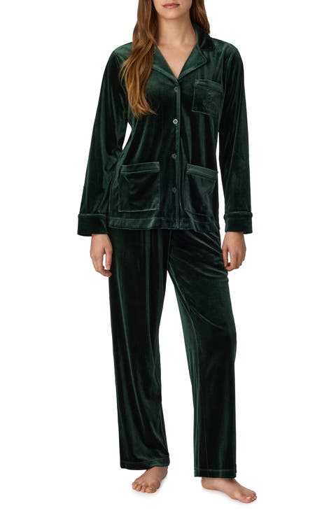 Notch Colar Pajamas