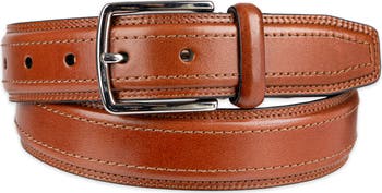 Cole Haan cross stitch leather belt, brand new. Cole Haan Leather Belt Mens Black Cross Stitched 40 100 | eBay main image 2