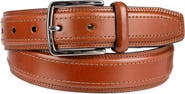 Cole Haan Stitched Leather Belt