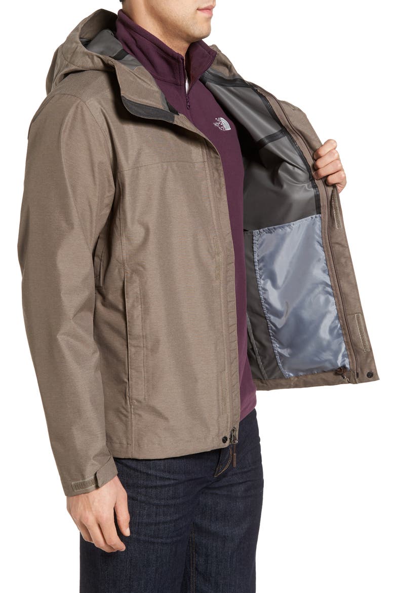 Venture II Raincoat, Alternate, color, FALCON BROWN HEATHER