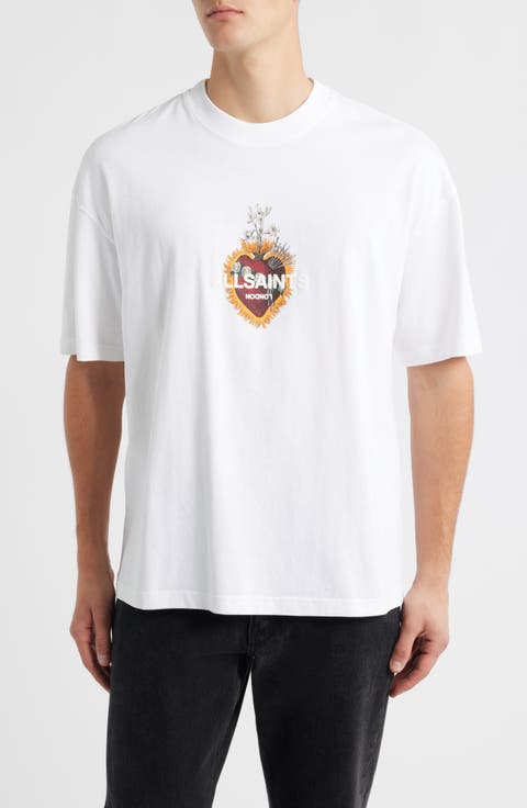 Heartfelt Cotton Graphic T-Shirt