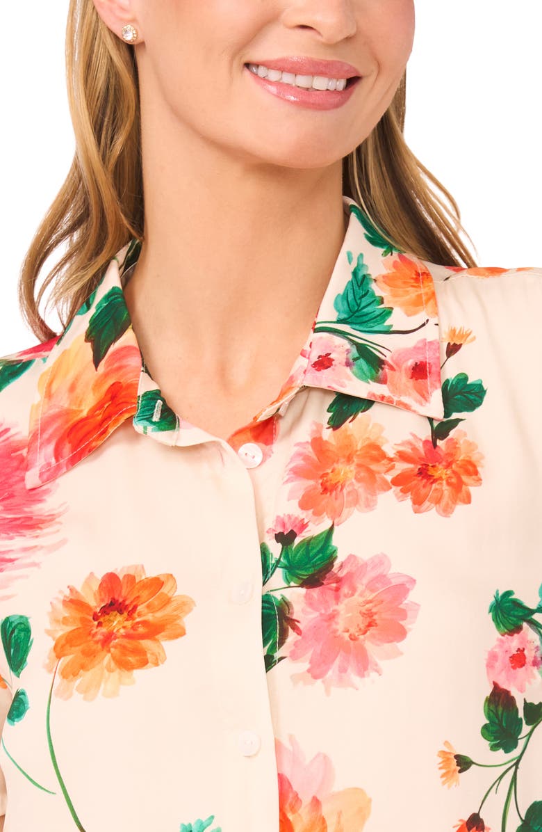 Ted Baker Ellie Ruffle Hem Dress, Alternate, color, Antique White