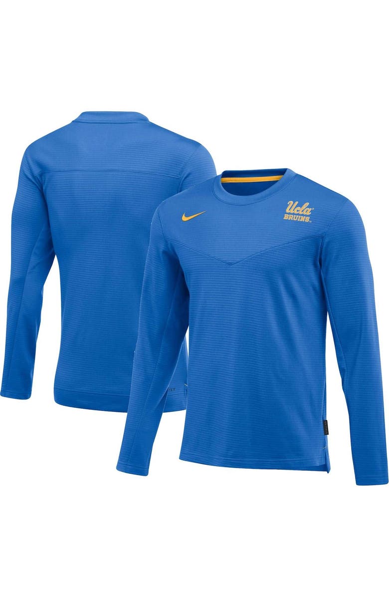 Nike Men's Nike Blue UCLA Bruins 2022 Game Day Sideline Performance Long Sleeve T-Shirt, Main, color, Blue