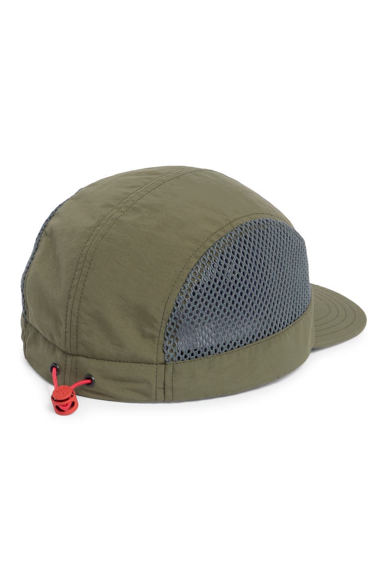 Tech Nylon Mesh Baseball Cap, Alternate, color, HUNTER GREEN