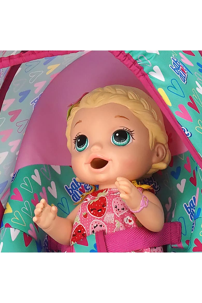 Deluxe Doll Car Seat, Alternate, color, Multicolored
