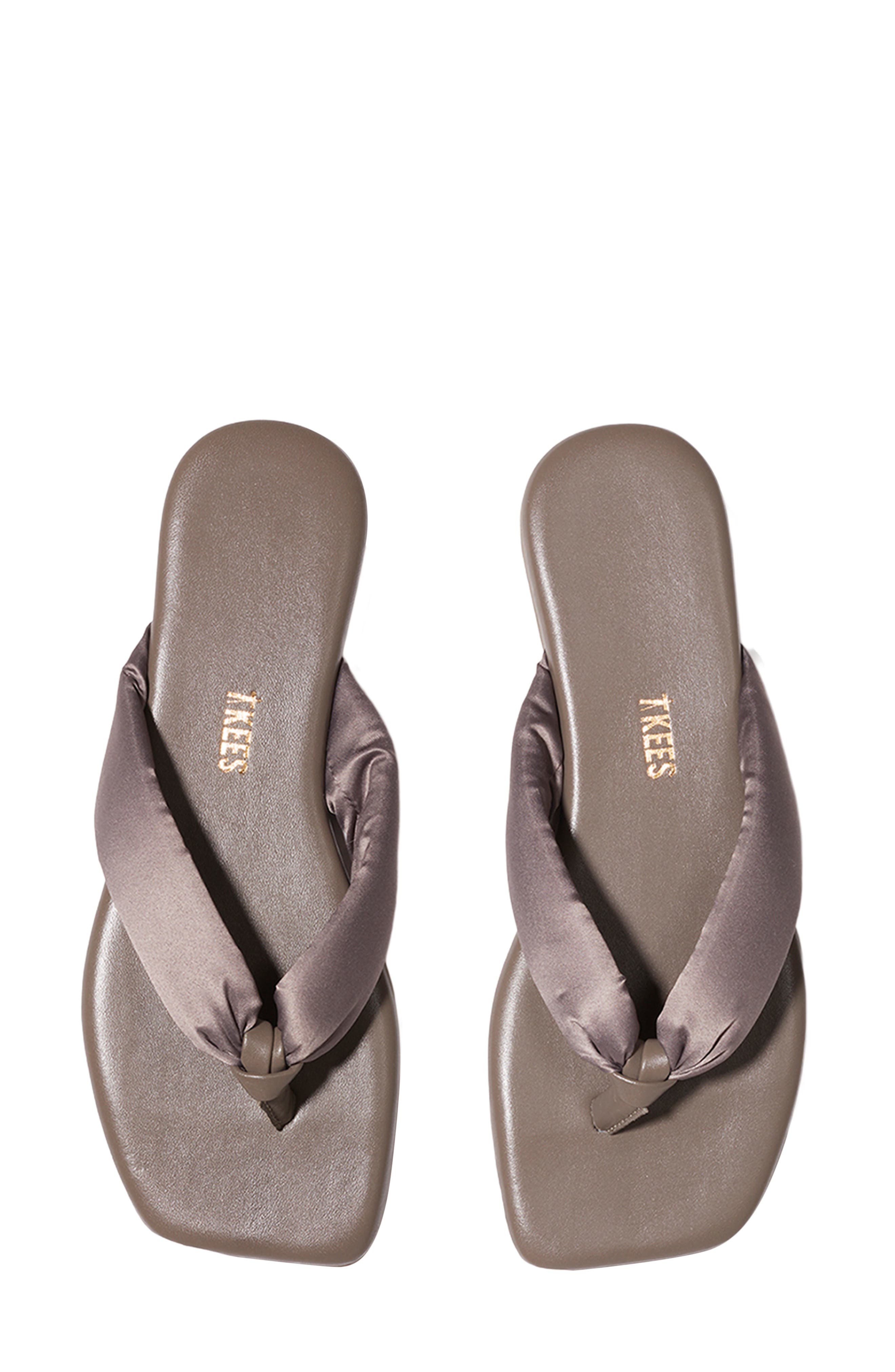 TKEES Lennon Flip Flop, Alternate, color, Pewter