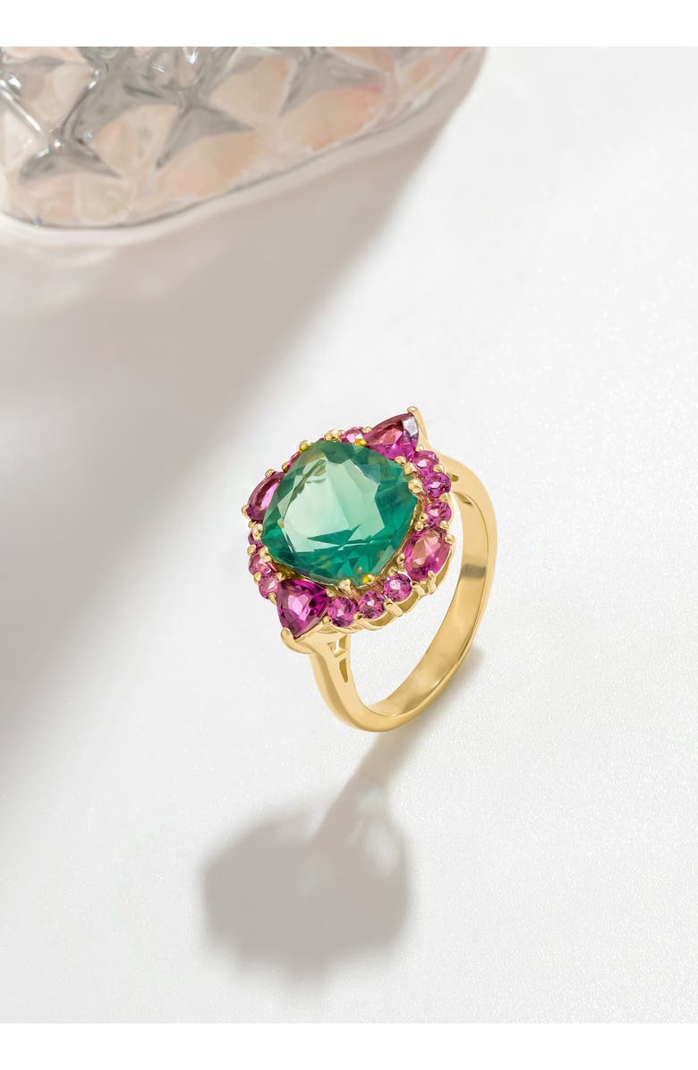YS GEMS Teal Reverie Ring, Alternate, color, Green