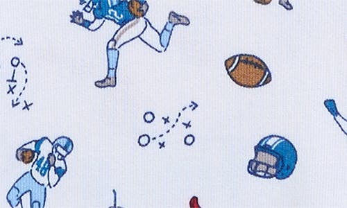 Sleep On It Fitted Two-piece Pajamas In Blue