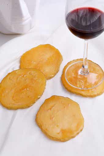 Ivory Resin Coasters - Set of 4