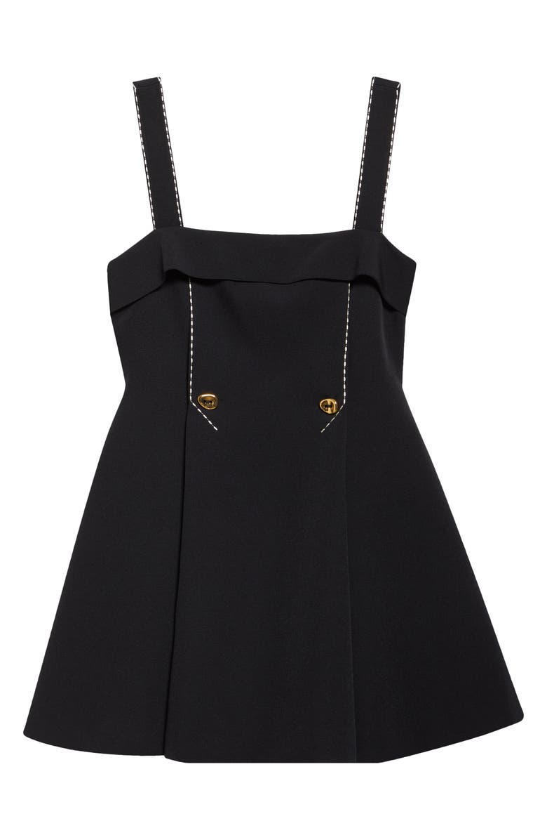 Stine Goya Topstitch Detail Crepe Minidress, Alternate, color, 
