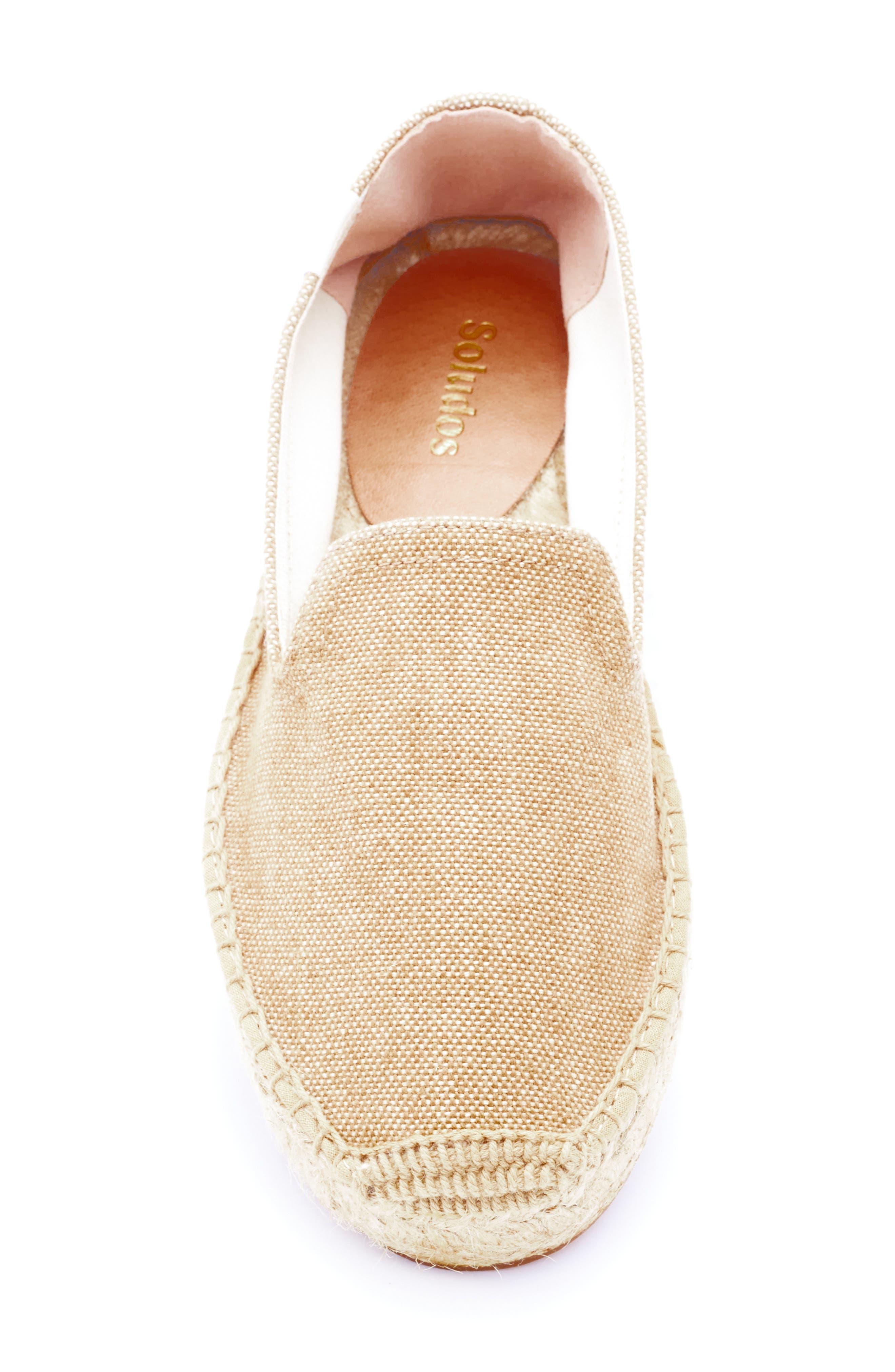 Platform Espadrille Flat, Alternate, color, SAFARI