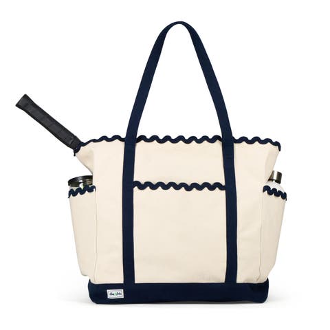 Scalloped Tennis Tote