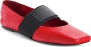 Givenchy Sliced Square Toe Mary Jane Flat