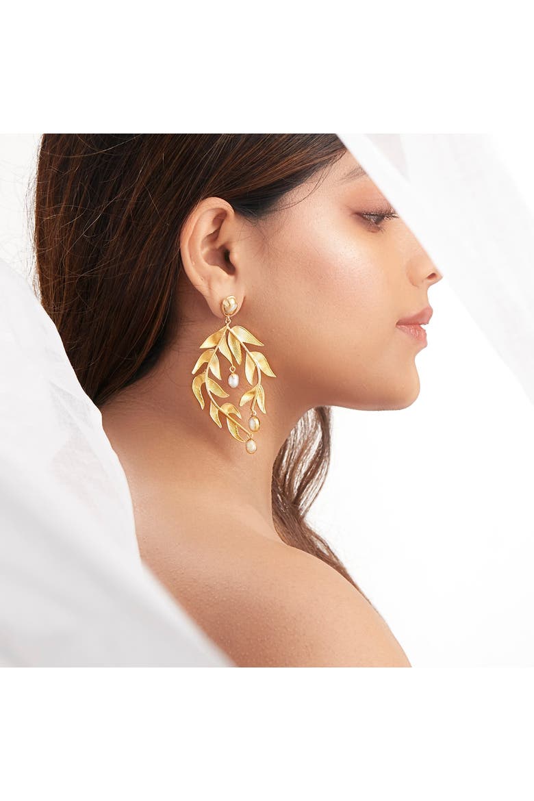 SOOKI CHANDELIER EARRINGS, Alternate, color, Gold Plated