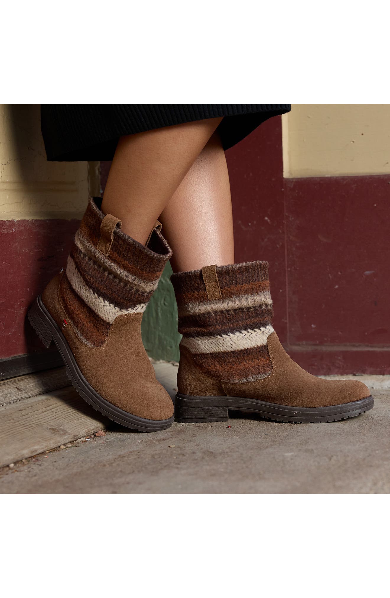Joli Bootie, Alternate, color, NUTMEG MULTI