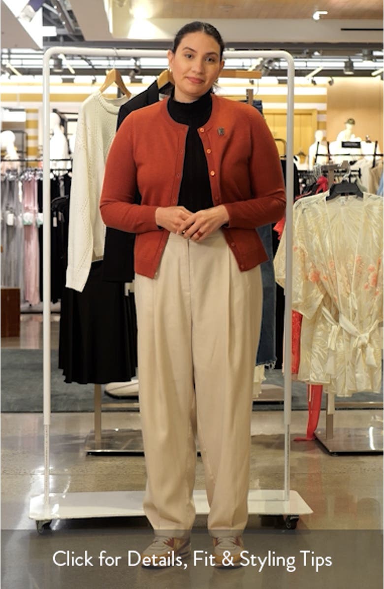 Crewneck Cardigan, sales video thumbnail