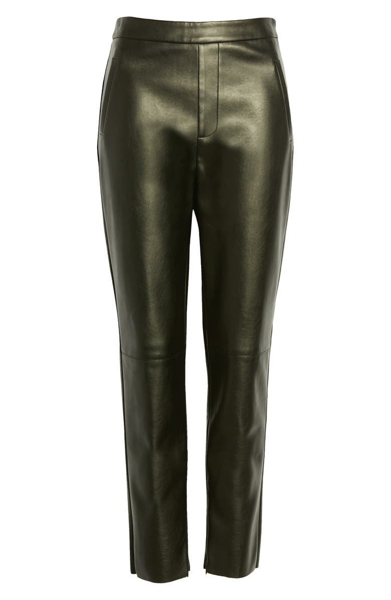 Lulus Keep Your Stride Faux Leather Pants, Alternate, color, 