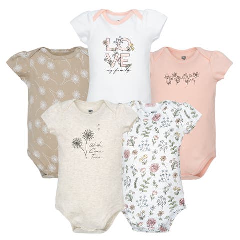 5Pk of Gentle Cotton One-Pieces (Baby)
