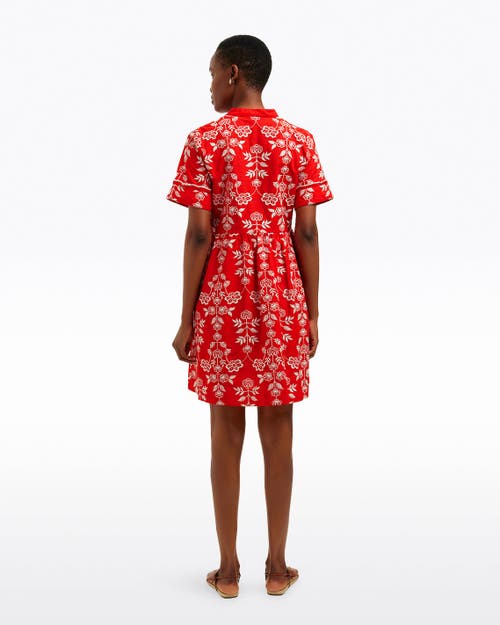 Draper James Simone Embroidered Mini Dress