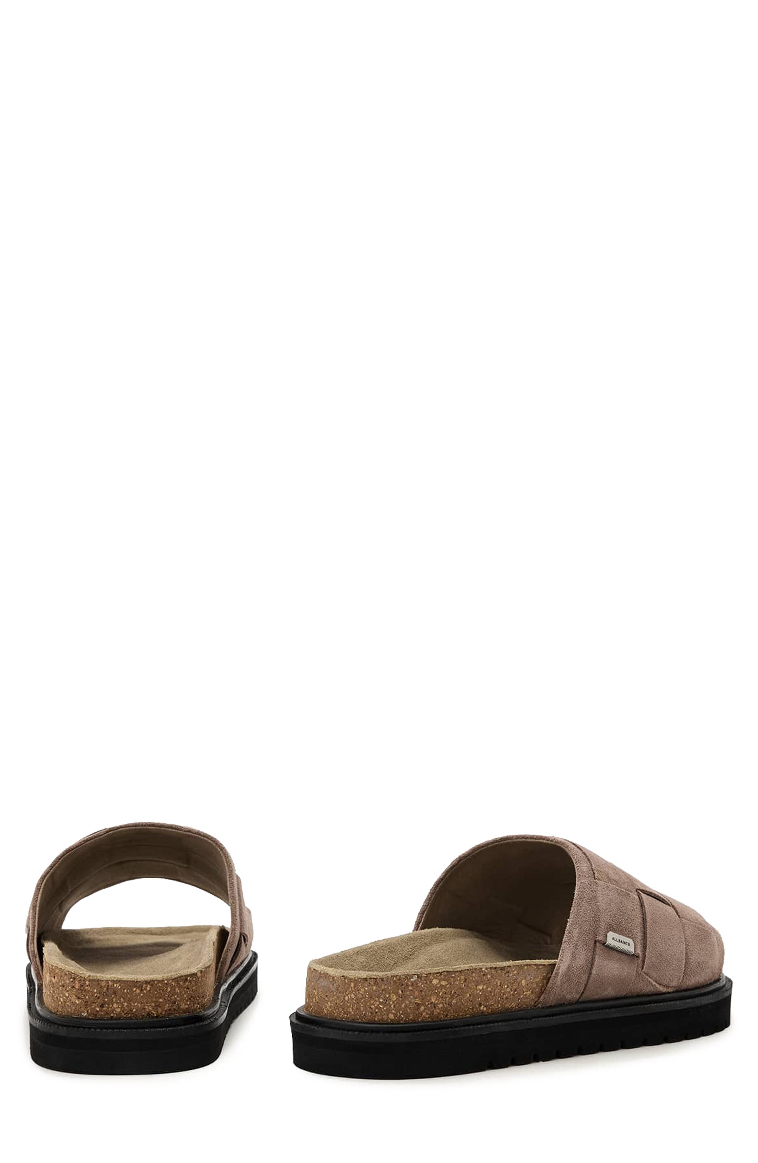 <p>Randal Woven Leather Slide Sandal (Men)</p> - image 4
