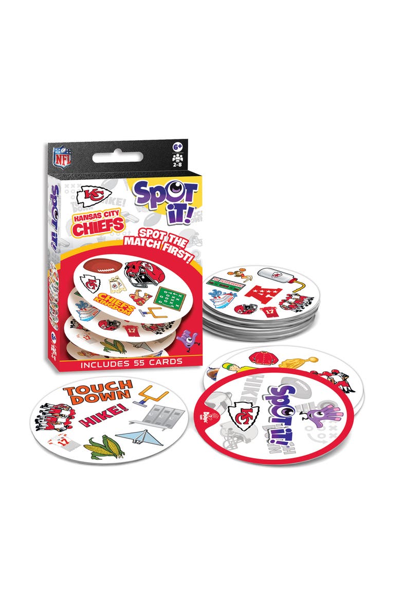 Kansas City Chiefs Spot It! Card Game, Alternate, color, Multicolor