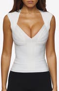 HOUSE OF CB Icon White Bandage Top