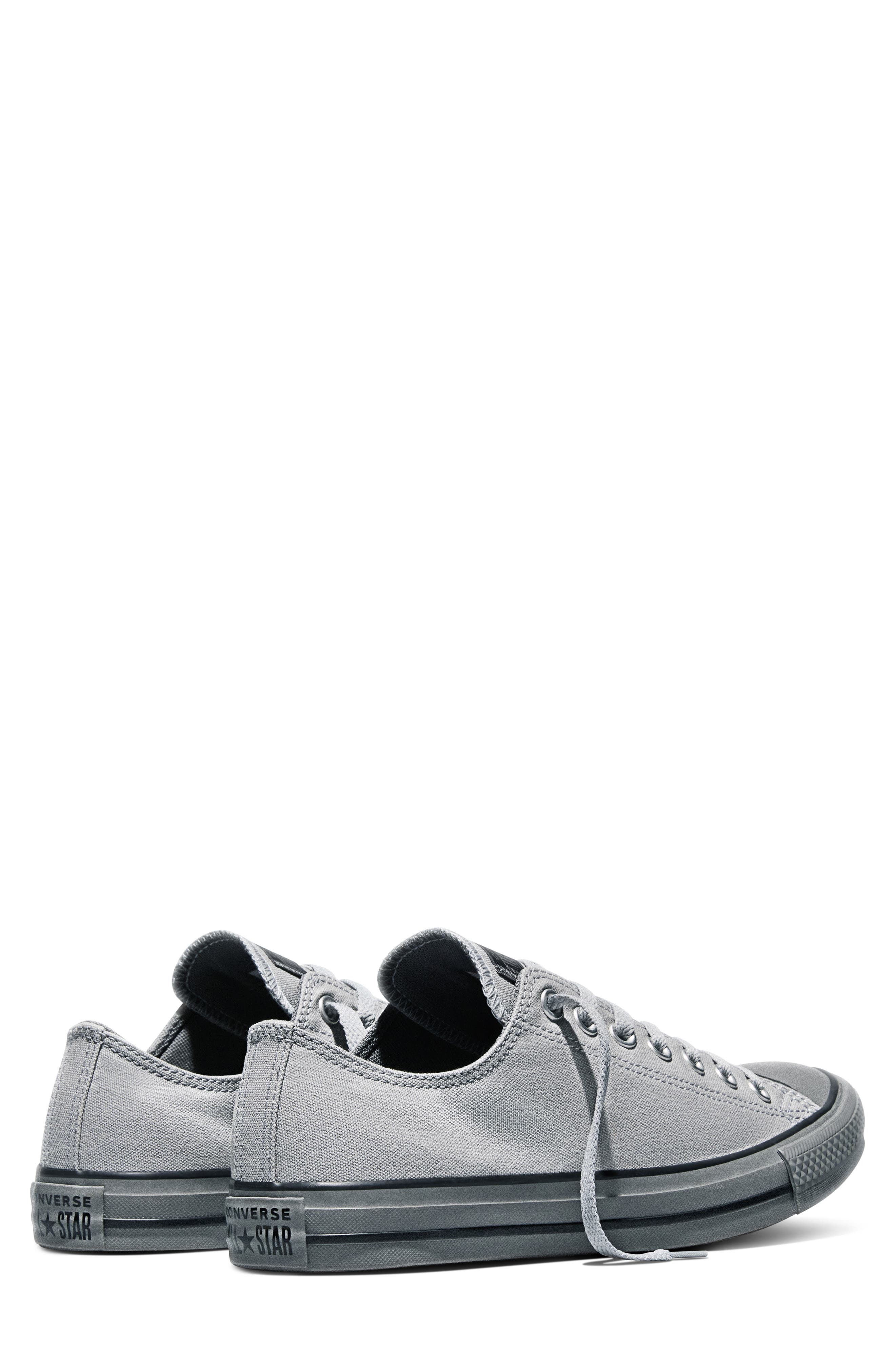 Converse Chuck Taylor<sup>®</sup> All Star<sup>®</sup> Color Pop Low Top Sneaker, Alternate, color, Grey Area/ Darker Grey/ Black