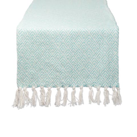 Jacquard Diamond 15x72" Table Runner