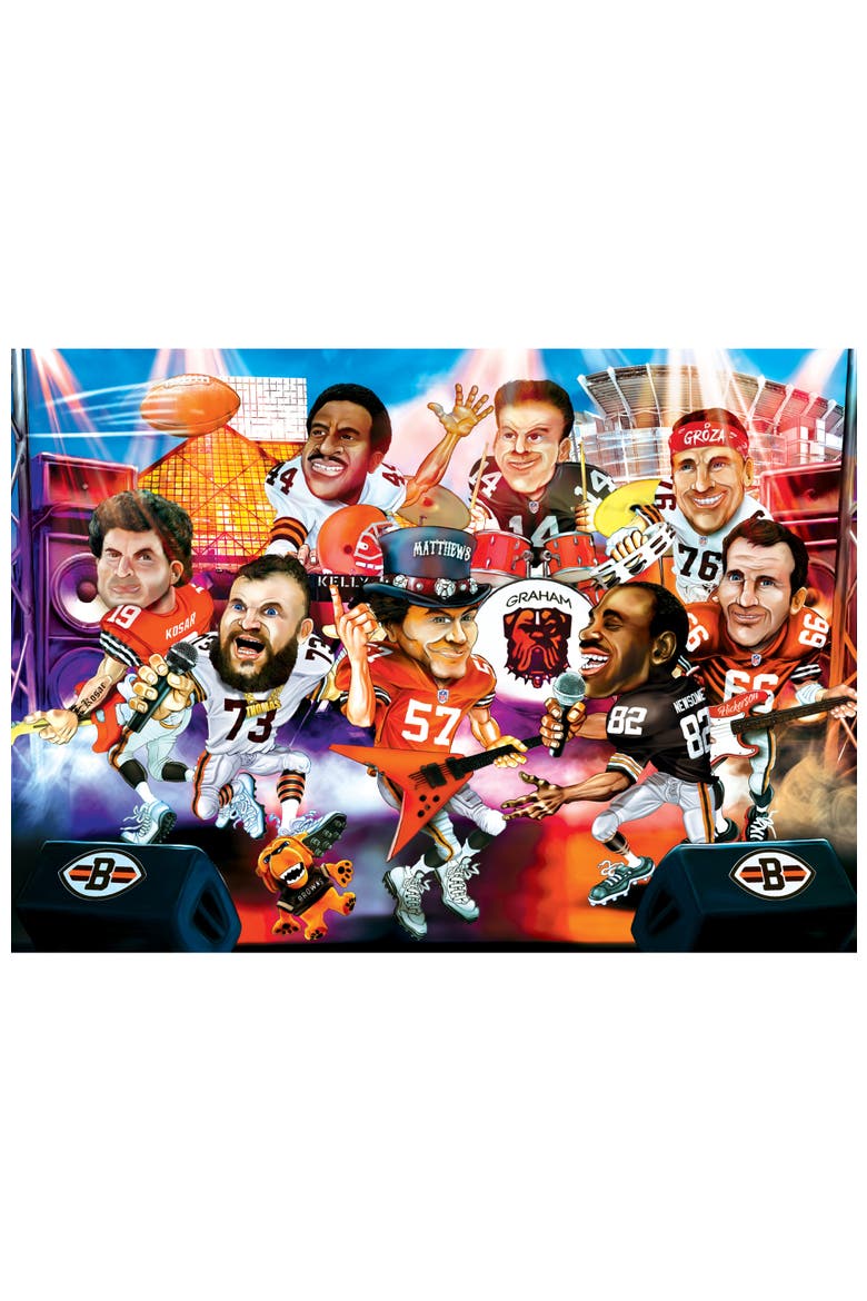 Cleveland Browns 500 Piece Puzzle, Alternate, color, Multicolor