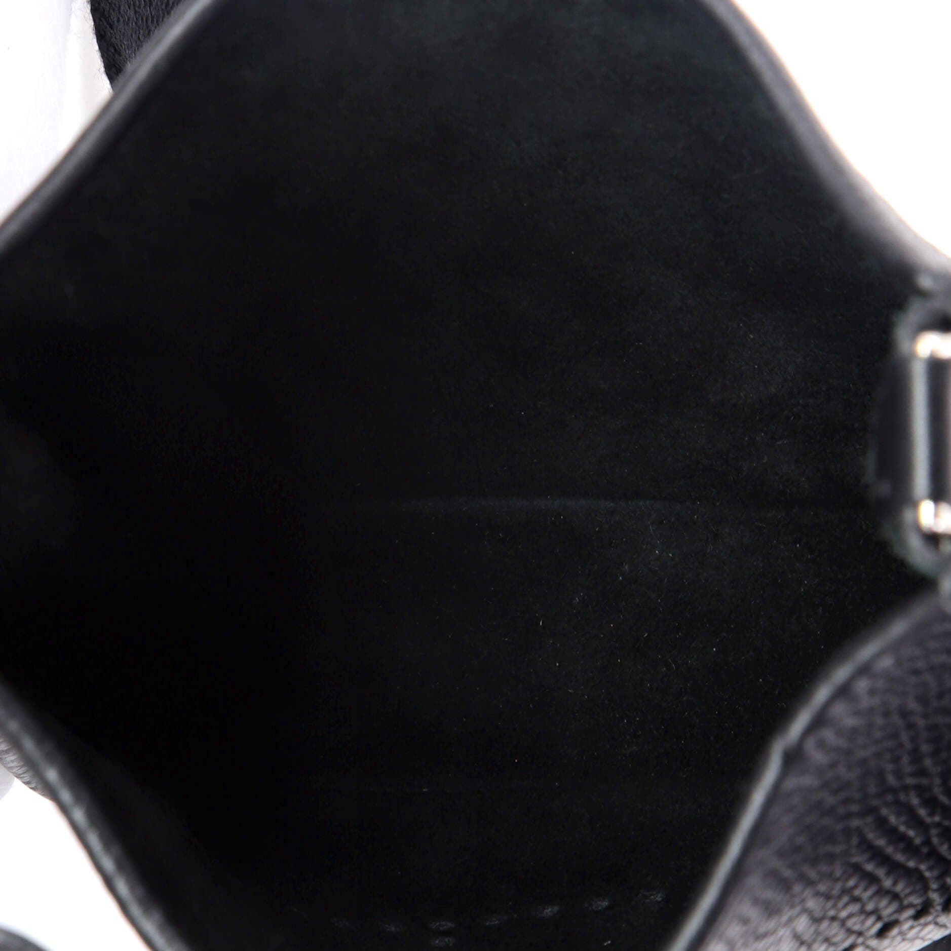 Pre-Owned Hermes Evelyne Bag Gen III Clemence TPM, Alternate, color, Noir