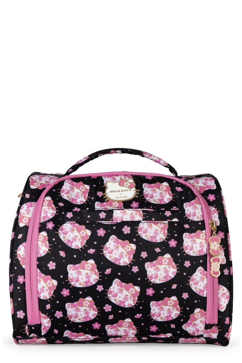 x Hello Kitty® Cherry Blossoms Insulated Bottle Bag, Main, color, CHERRY BLOSSOMS