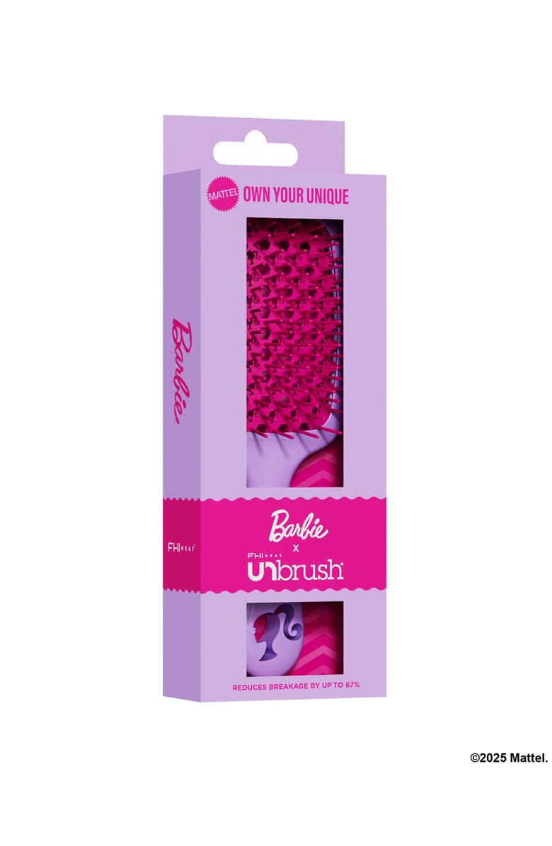 Luxury Brands LLC Unbrush Barbie Mini Detangling Brush, Alternate, color, Pale Purple