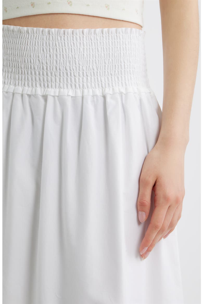 The Delphine Nap® Midi Skirt, Alternate, color, WHITE